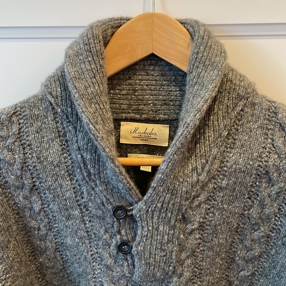 MUSKOKA Dry Goods , made in Italy sweater, Size Medium - Picture 2 of 7